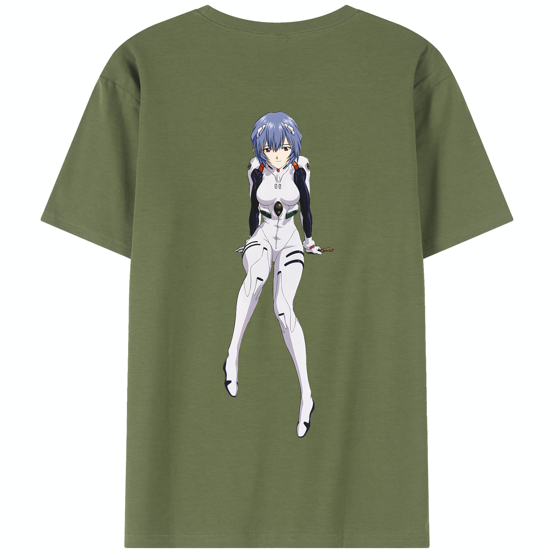 （画像用） EVA 新世紀エヴァンゲリオン 綿100％半袖Tシャツ（背面プリント）